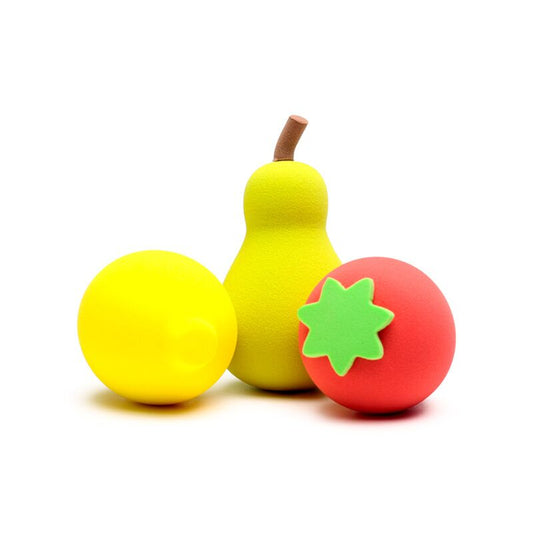 Set de 3 Esponjas de Maquilhagem Frutas do Verão