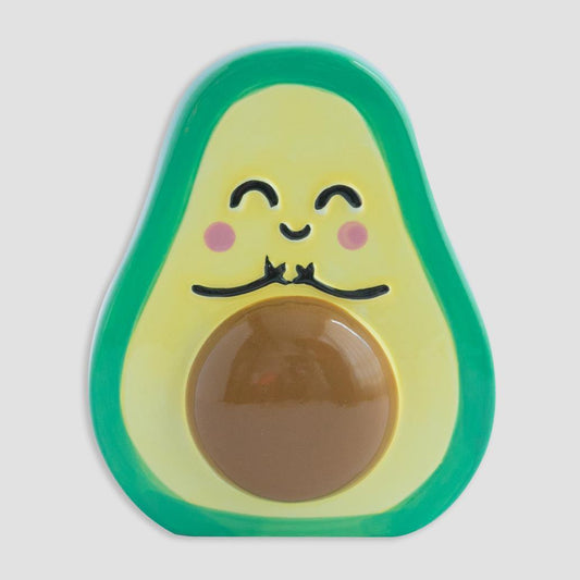 Porta-lápis com forma de abacate Mr. Wonderful.