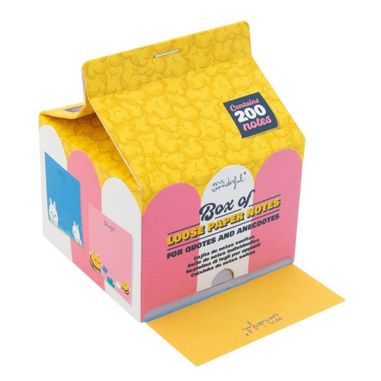 Caixinha de notas Mr Wonderful