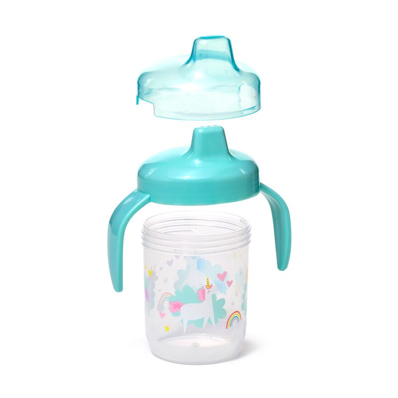 Copo Inquebrável Sippy de treinamento infantil - Unicórion Mágico